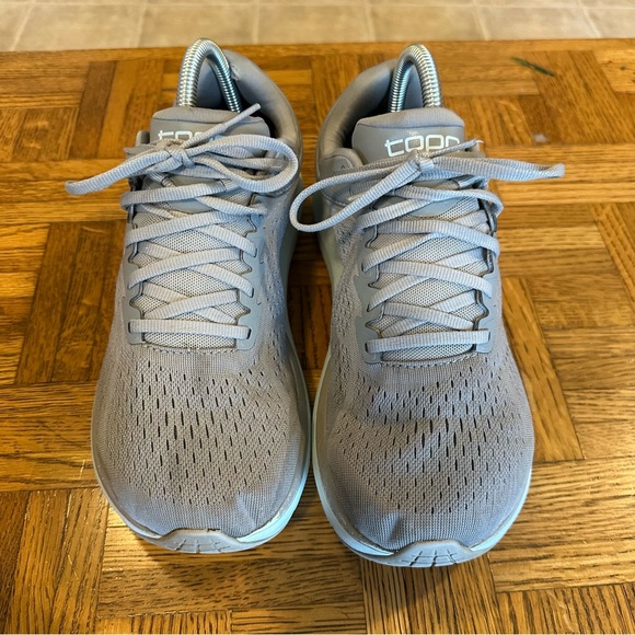 Topo Womens Phantom 3 Running Shoe Size 9.5 Gray/Stone Blue Sneaker Athletic - Picture 1 of 16
